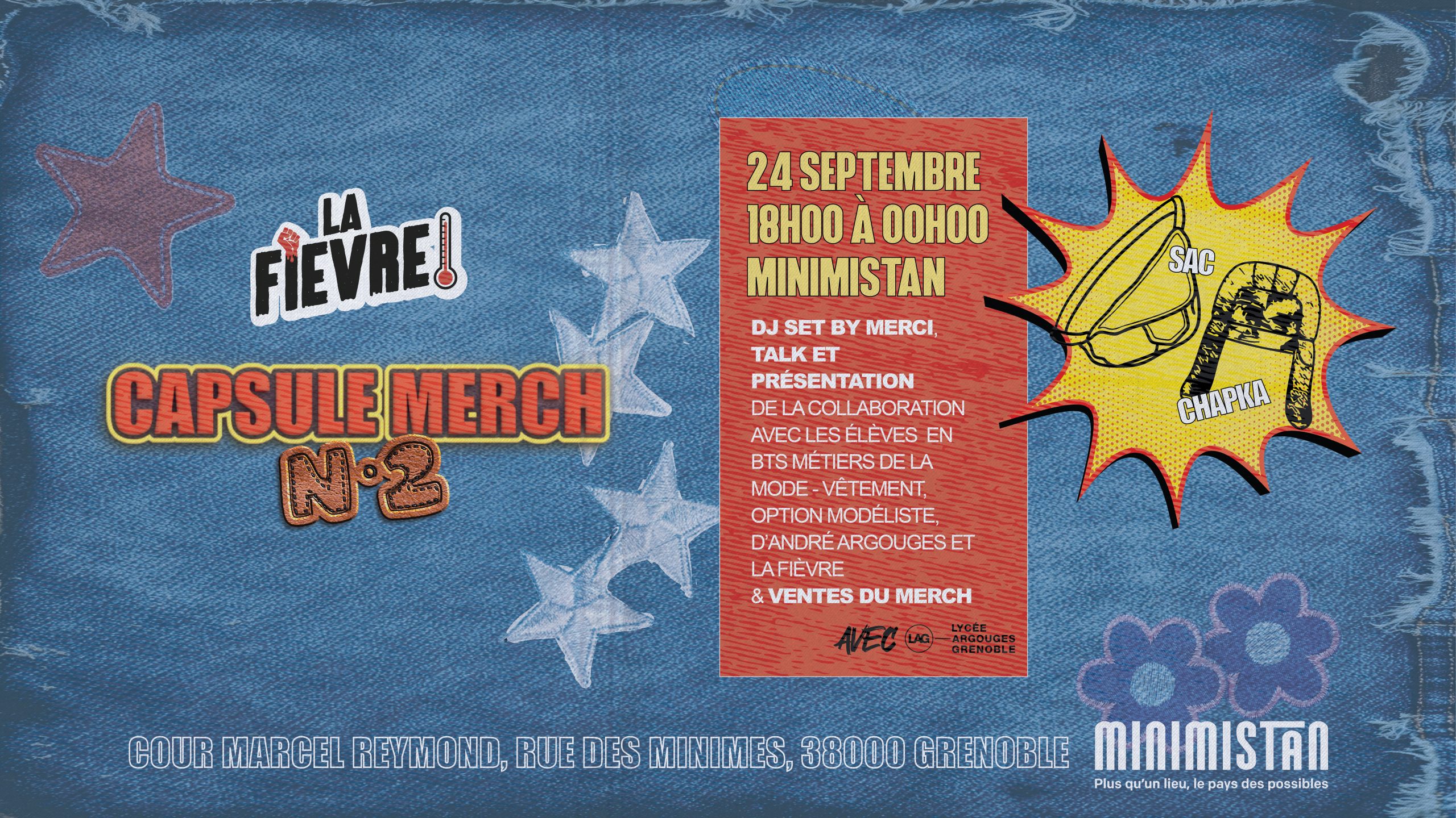 Bannière de l'événement Capsule le merch #2 de la Fièvre