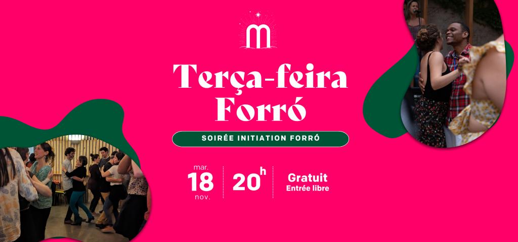 Bannière événement soirée Fórro 18 novembre 2025