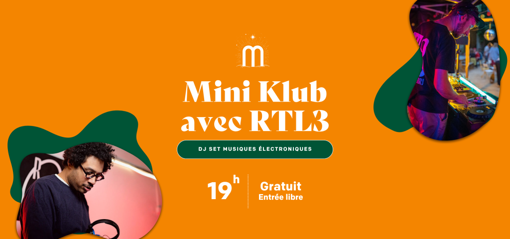 Bannière événement Mini Klub avec RTL3 le 4 décembre 