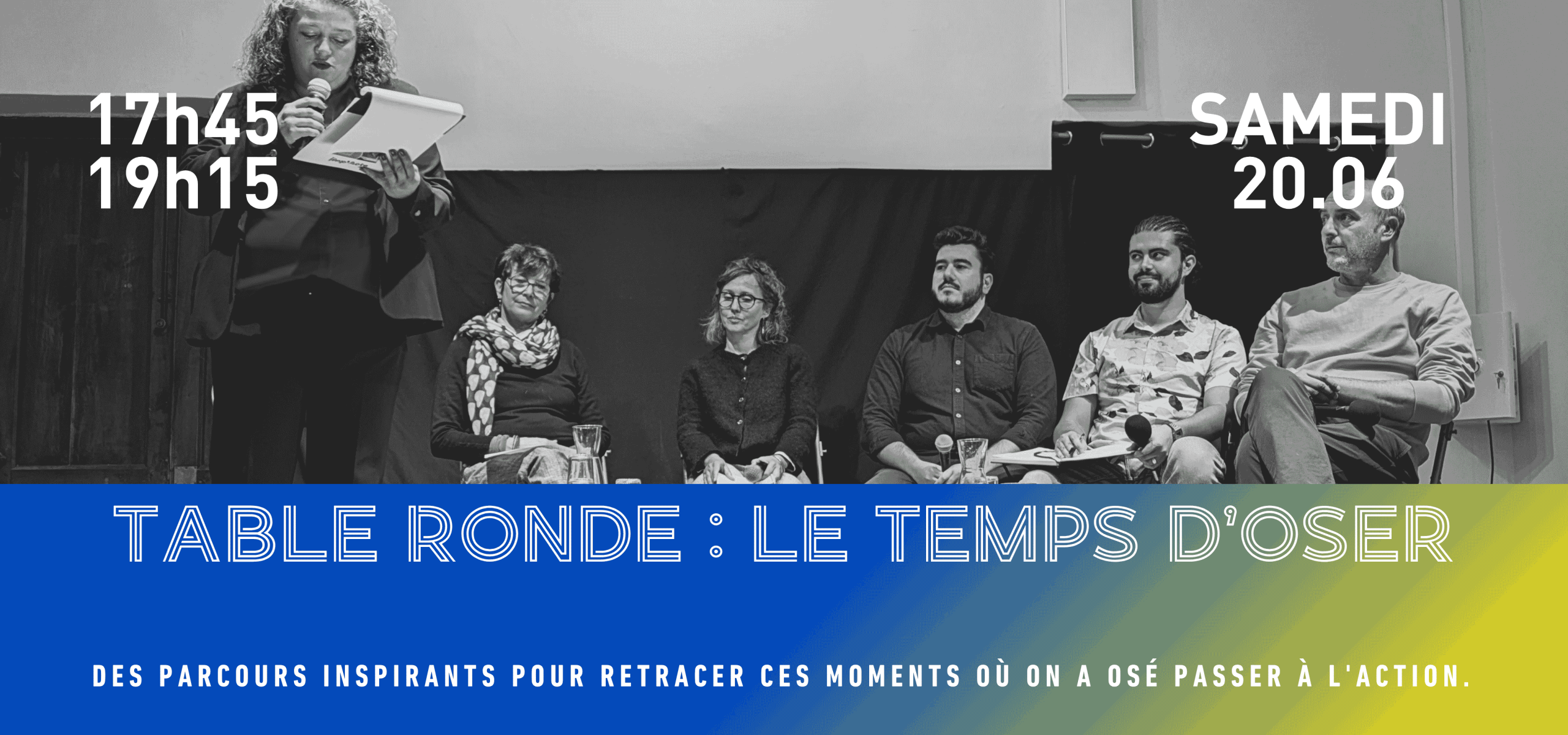 Bannière table ronde