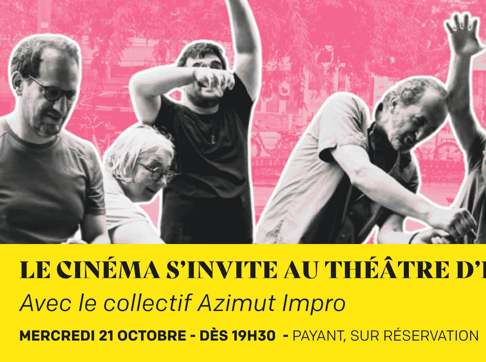 Bannière Azimut Impro le 21 octobre 2026