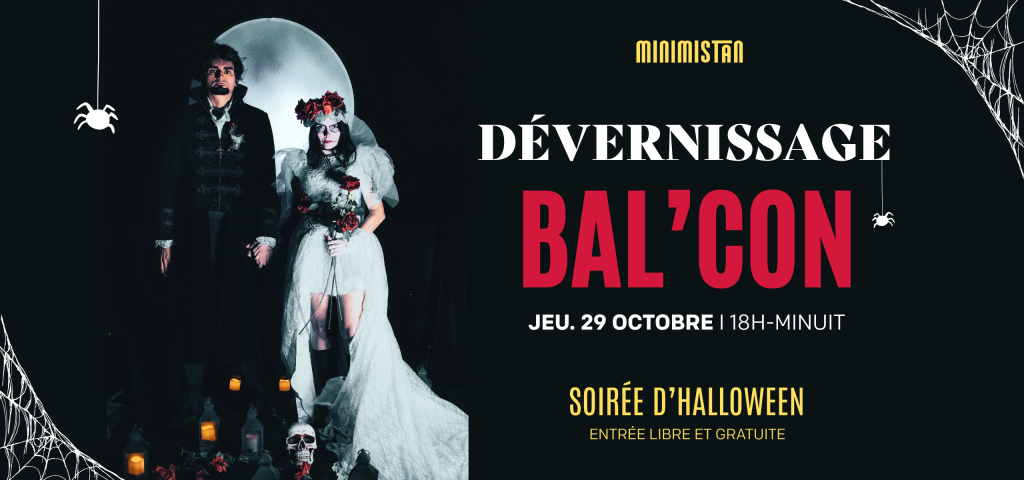 Bannière dévernissage Bal'con le 29 octobre 2026